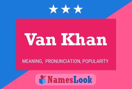 Poster del nome Van Khan