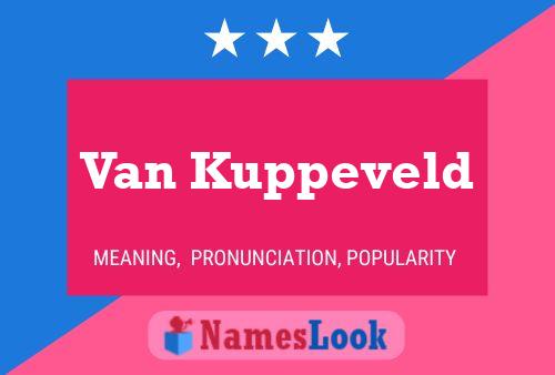 Poster del nome Van Kuppeveld