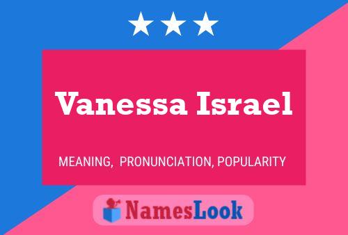 Poster del nome Vanessa Israel