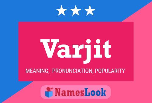 Poster del nome Varjit