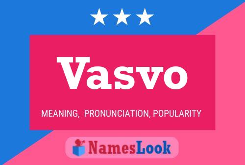 Poster del nome Vasvo