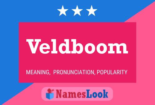 Poster del nome Veldboom