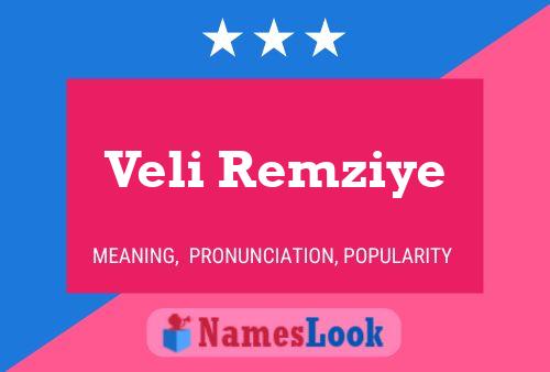 Poster del nome Veli Remziye