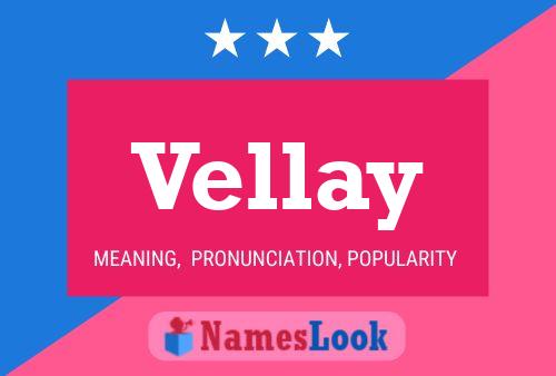 Poster del nome Vellay