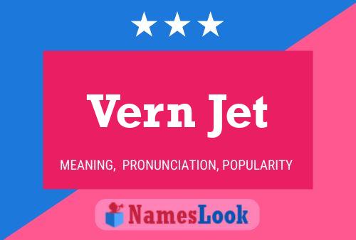 Poster del nome Vern Jet