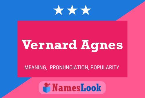 Poster del nome Vernard Agnes