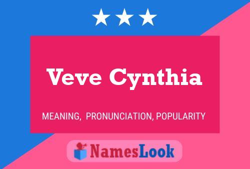 Poster del nome Veve Cynthia