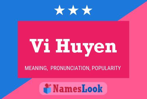 Poster del nome Vi Huyen