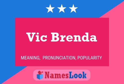 Poster del nome Vic Brenda