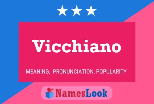 Poster del nome Vicchiano