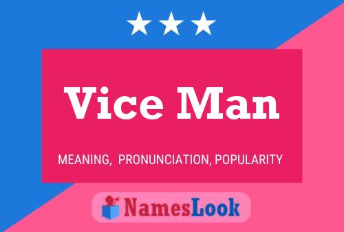 Poster del nome Vice Man