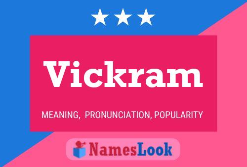 Poster del nome Vickram