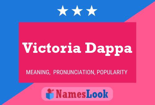 Poster del nome Victoria Dappa