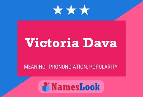 Poster del nome Victoria Dava