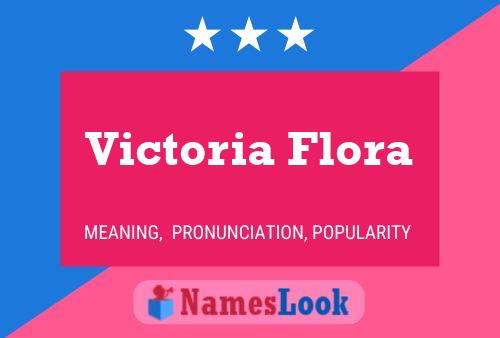 Poster del nome Victoria Flora