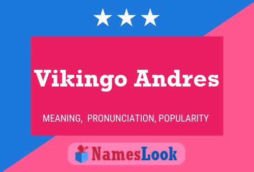 Poster del nome Vikingo Andres