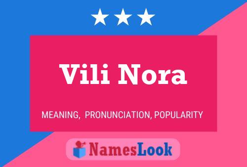 Poster del nome Vili Nora