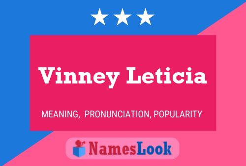 Poster del nome Vinney Leticia