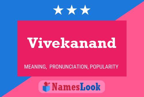 Poster del nome Vivekanand