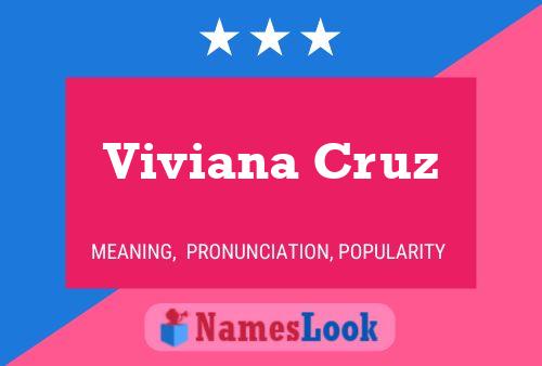 Poster del nome Viviana Cruz