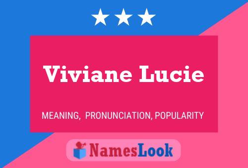 Poster del nome Viviane Lucie