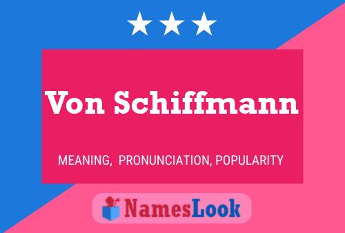 Poster del nome Von Schiffmann