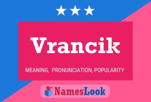 Poster del nome Vrancik