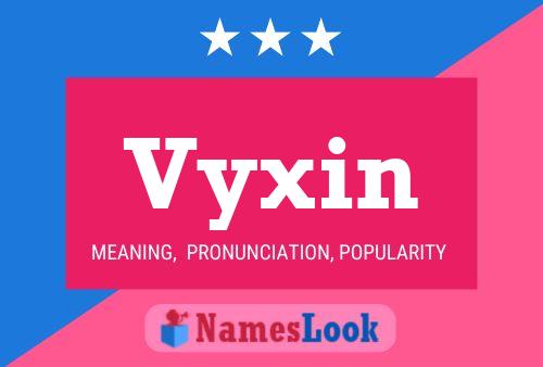 Poster del nome Vyxin