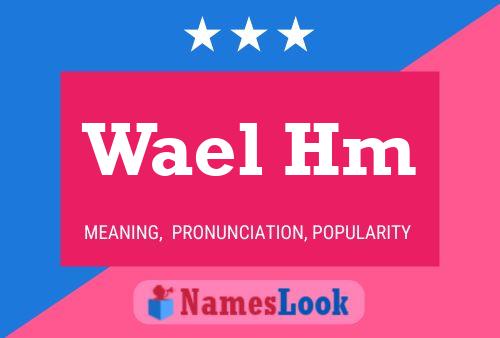 Poster del nome Wael Hm