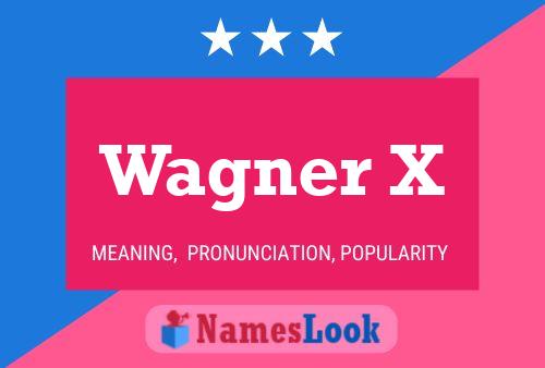 Poster del nome Wagner X