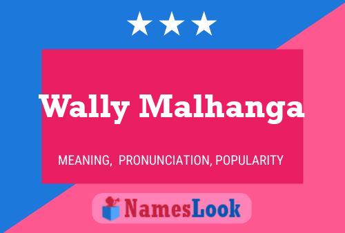 Poster del nome Wally Malhanga