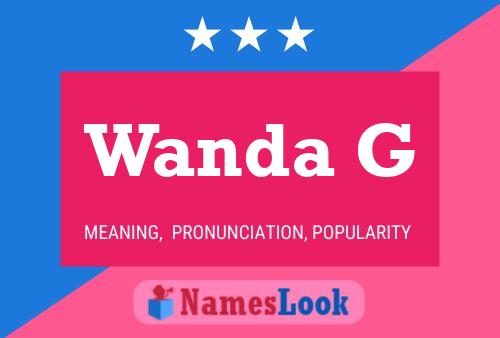 Poster del nome Wanda G