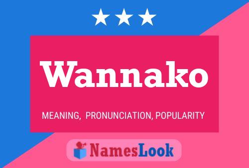 Poster del nome Wannako