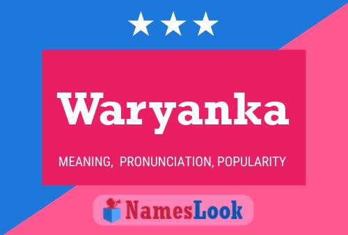 Poster del nome Waryanka