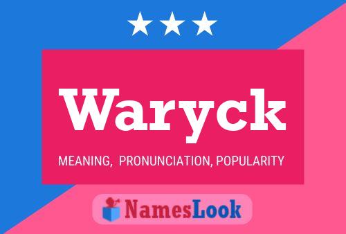 Poster del nome Waryck