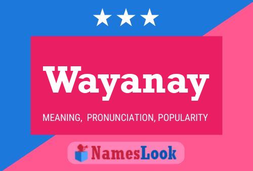 Poster del nome Wayanay