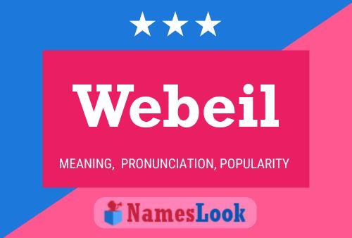 Poster del nome Webeil