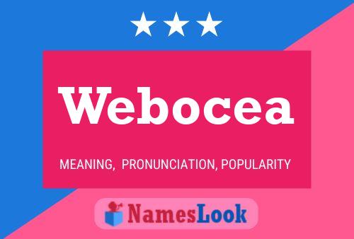 Poster del nome Webocea