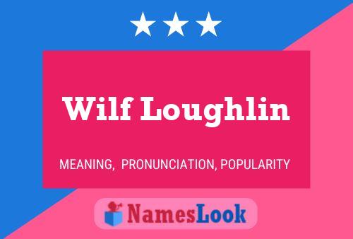 Poster del nome Wilf Loughlin