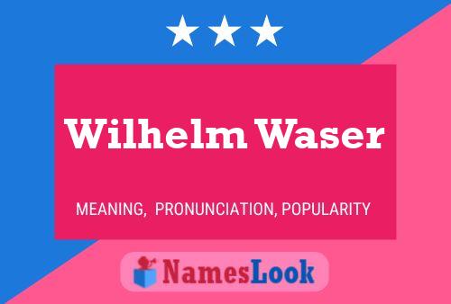 Poster del nome Wilhelm Waser