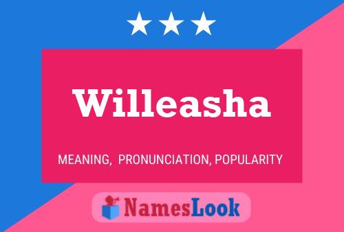 Poster del nome Willeasha