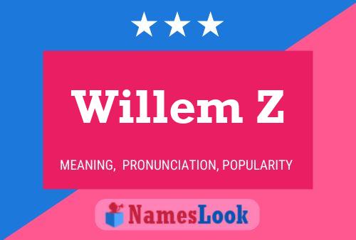 Poster del nome Willem Z