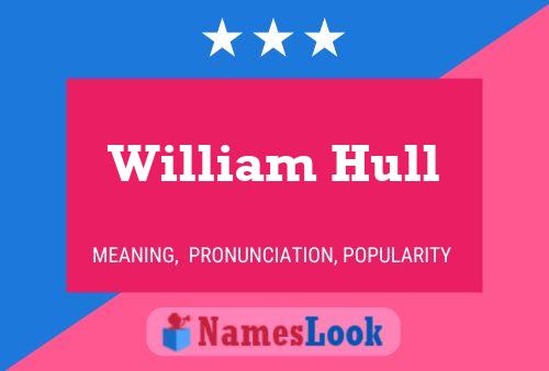 Poster del nome William Hull