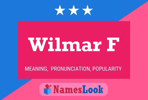 Poster del nome Wilmar F