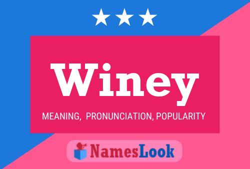 Poster del nome Winey