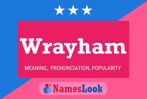 Poster del nome Wrayham