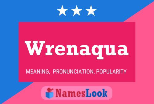 Poster del nome Wrenaqua