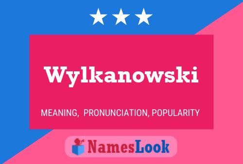 Poster del nome Wylkanowski