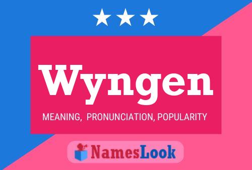 Poster del nome Wyngen