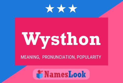 Poster del nome Wysthon